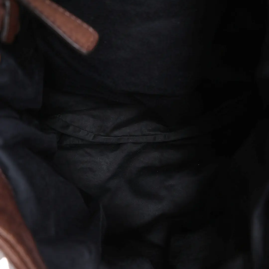 Miu Miu Coffer Brown Leather Shoulder Bag