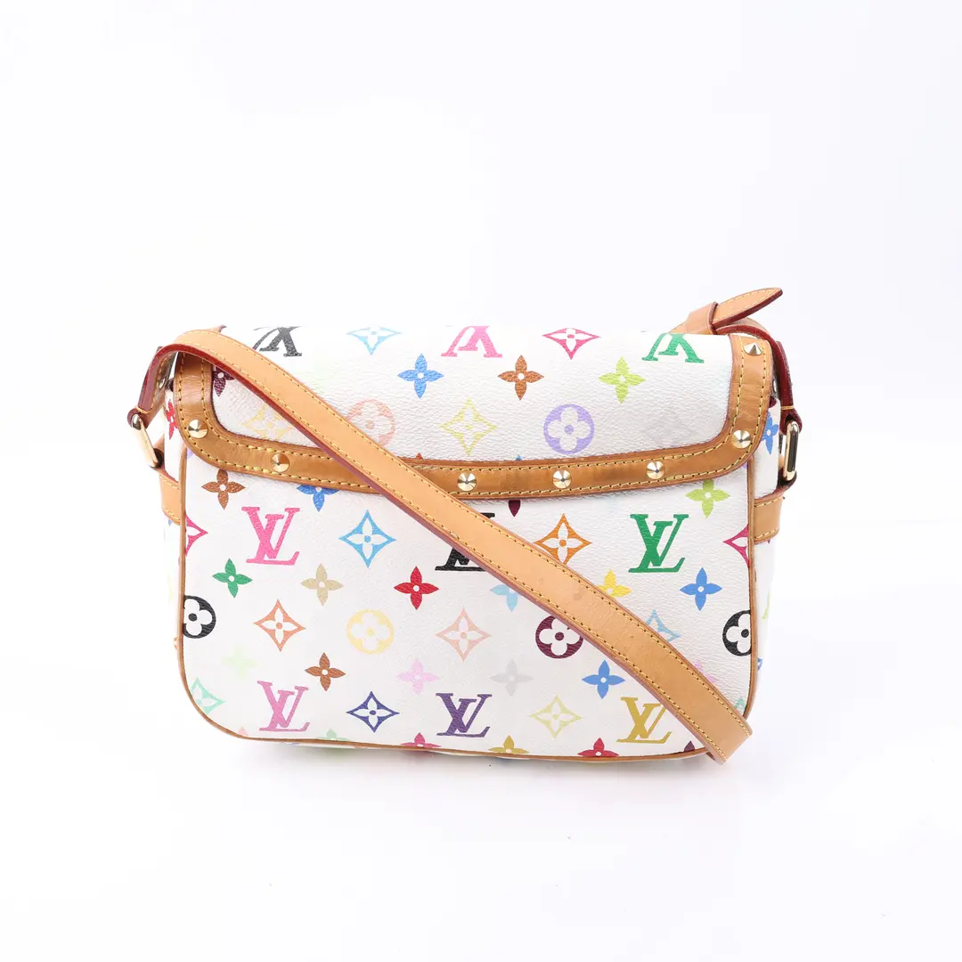 Louis Vuitton Shirley White Monogram Multicolor Shoulder Bag