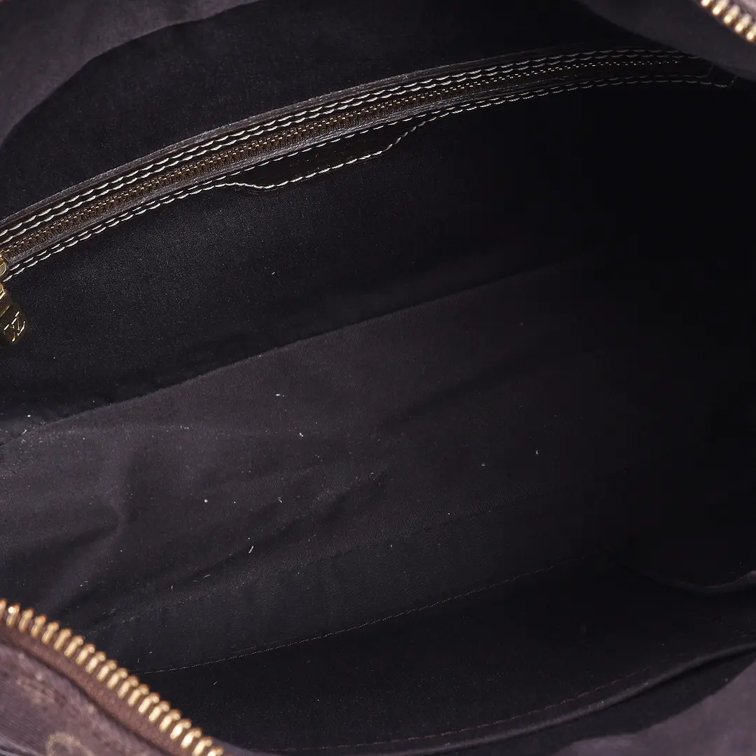 Louis Vuitton Boulogne Brown Monogram Mini Lin Shoulder Bag