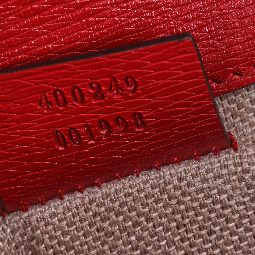 Gucci Dionysus Red Geranium Leather Shoulder Bag