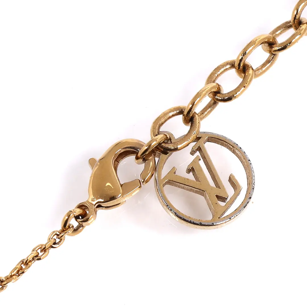 Louis Vuitton LV Me Letter M Gold Necklace