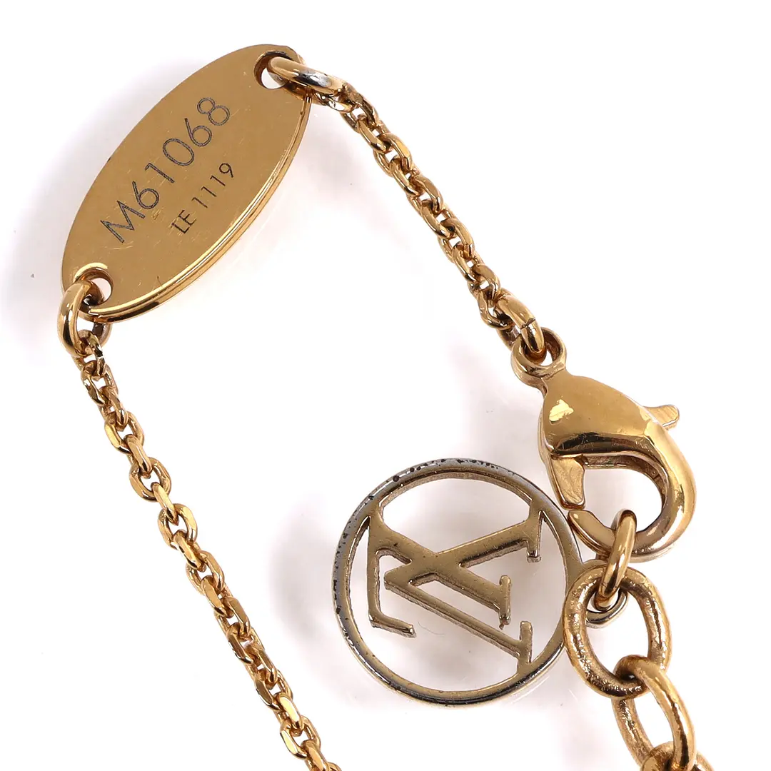 Louis Vuitton LV Me Letter M Gold Necklace