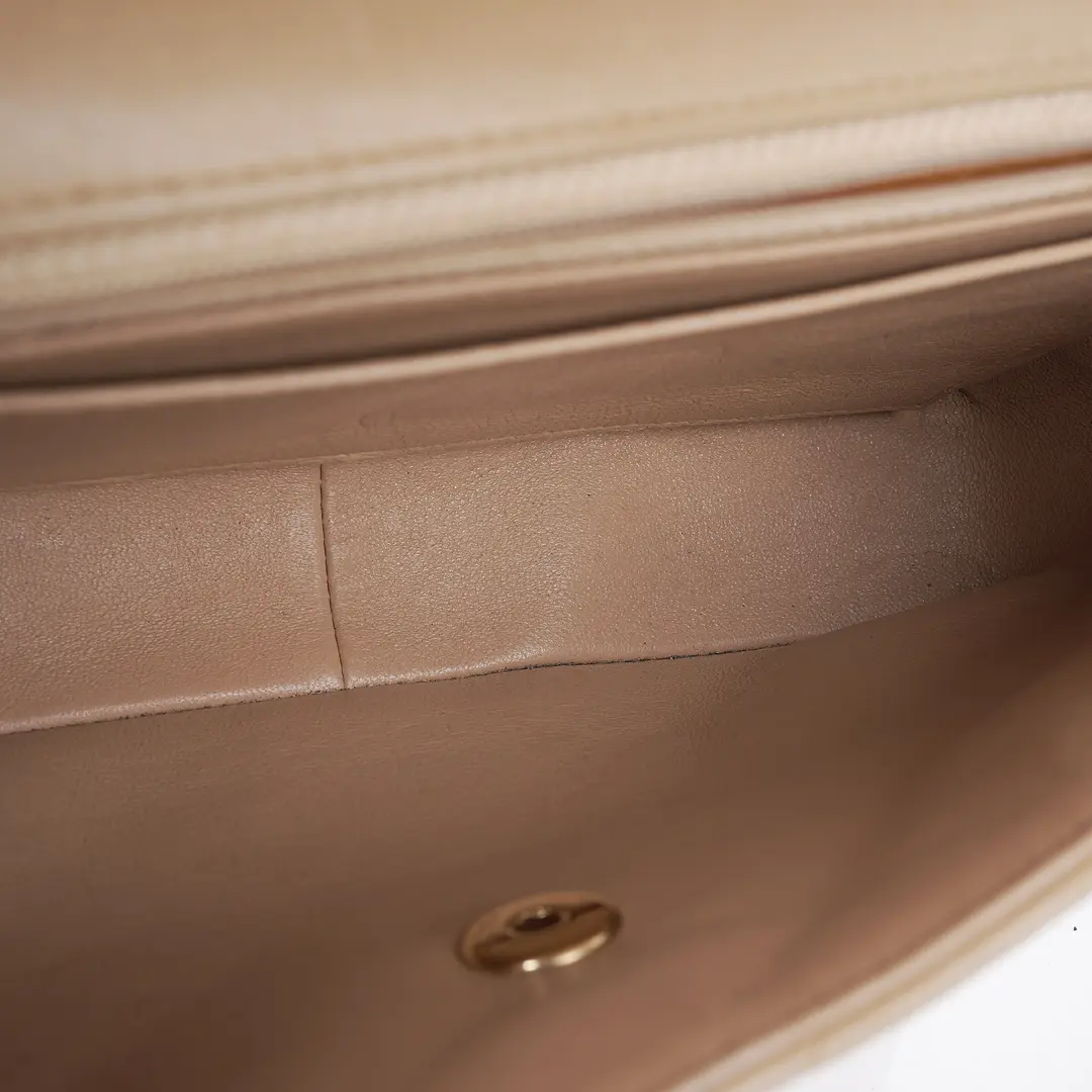 Chanel Vintage Two-Tone Lambskin Shoulder Bag