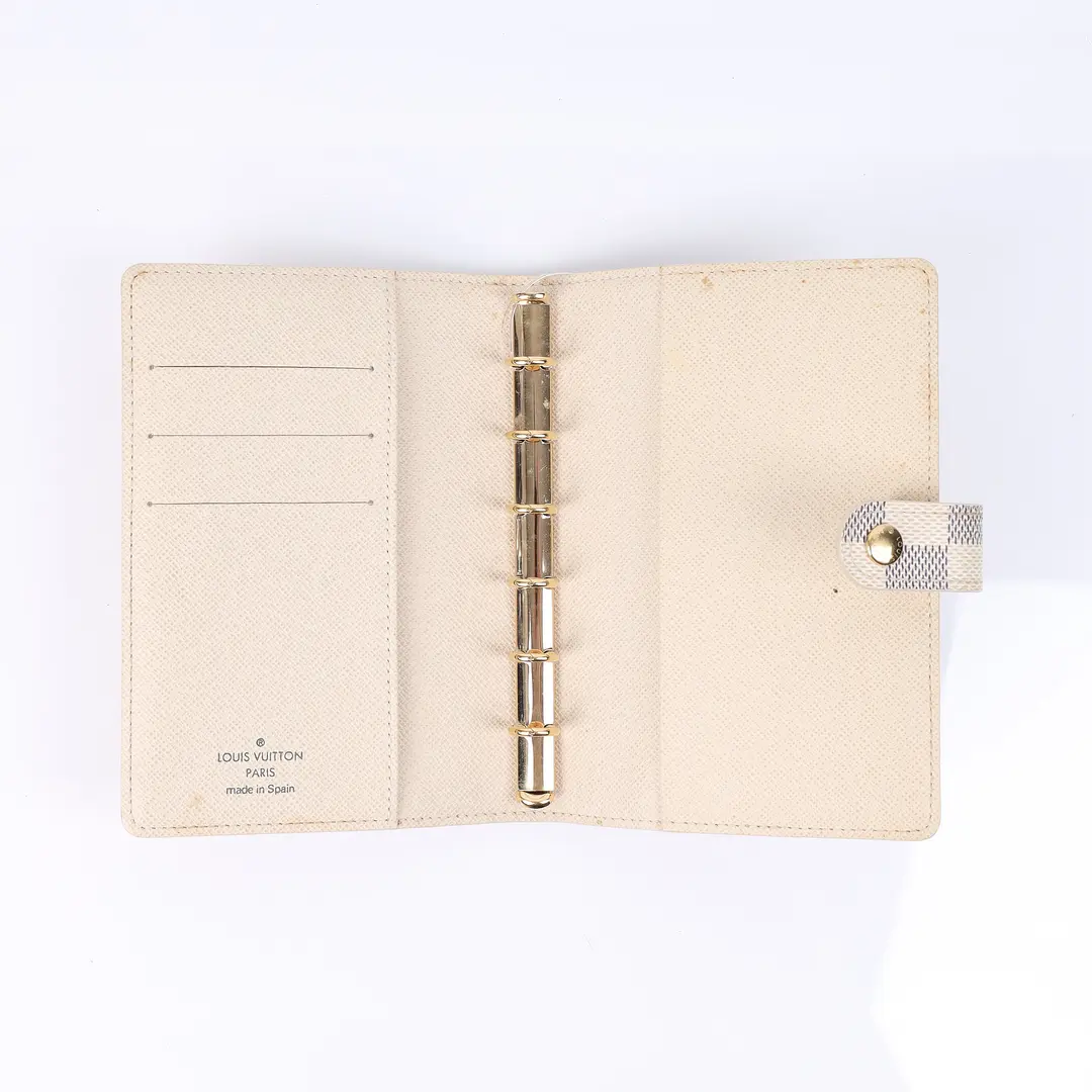 Louis Vuitton Agenda PM White Damier Azur Agenda