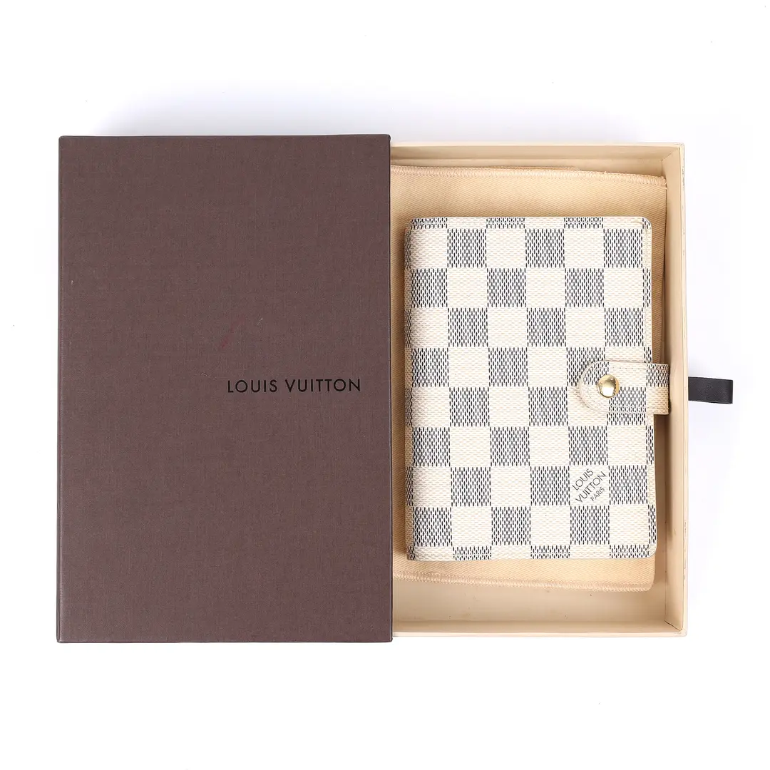 Louis Vuitton Agenda PM White Damier Azur Agenda