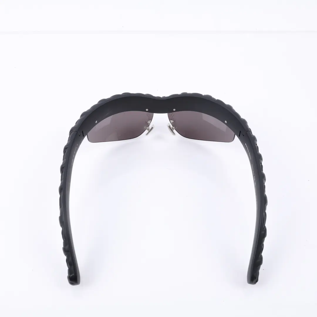 Bottega Veneta BV1209S Black Intrecciato Sunglasses