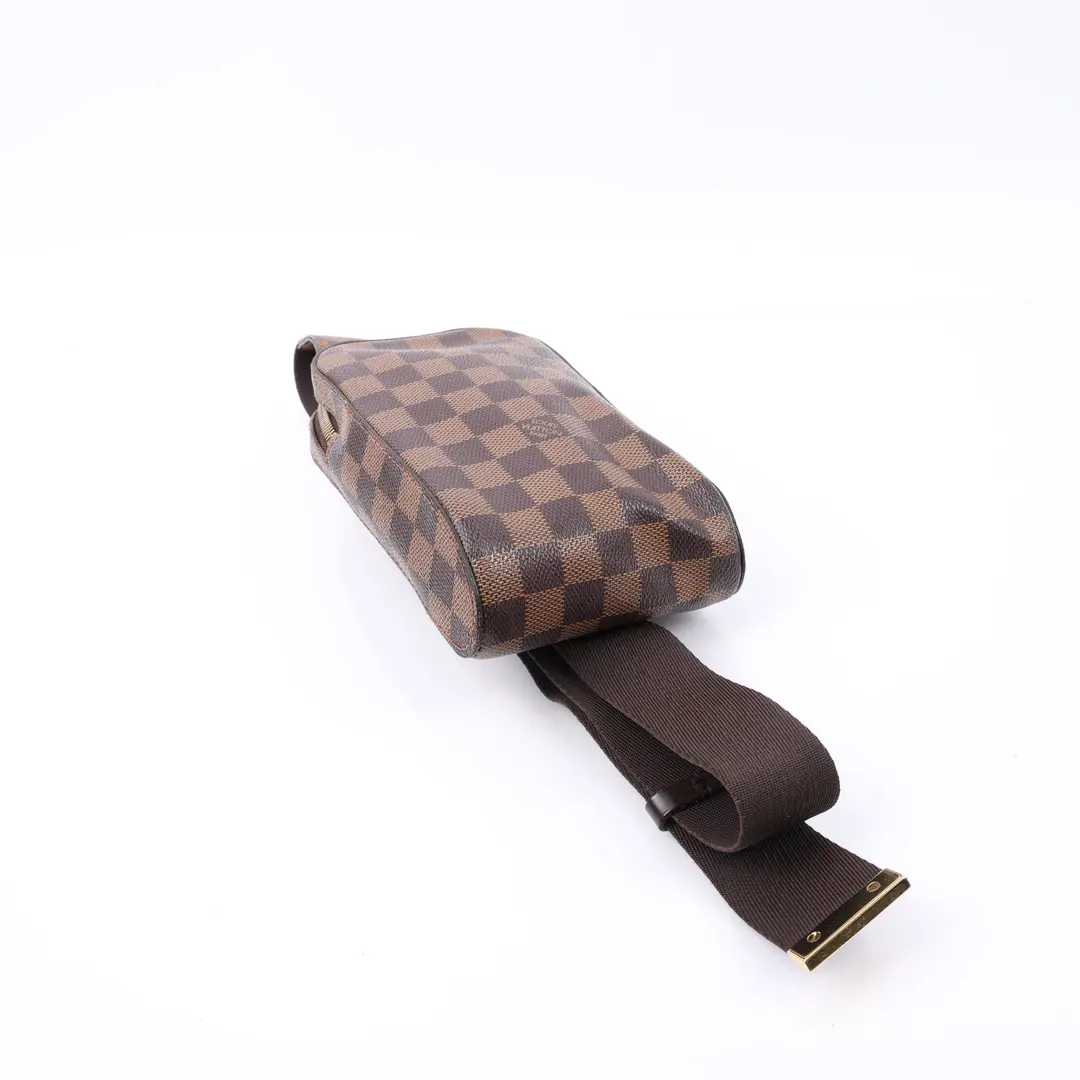Louis Vuitton Geronimos Brown Damier Ebene Sling Bag