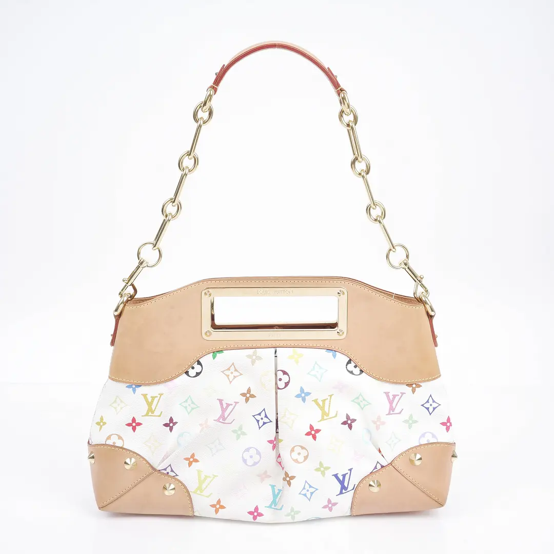 Louis Vuitton Marilyn White Multicolore Canvas Shoulder Bag
