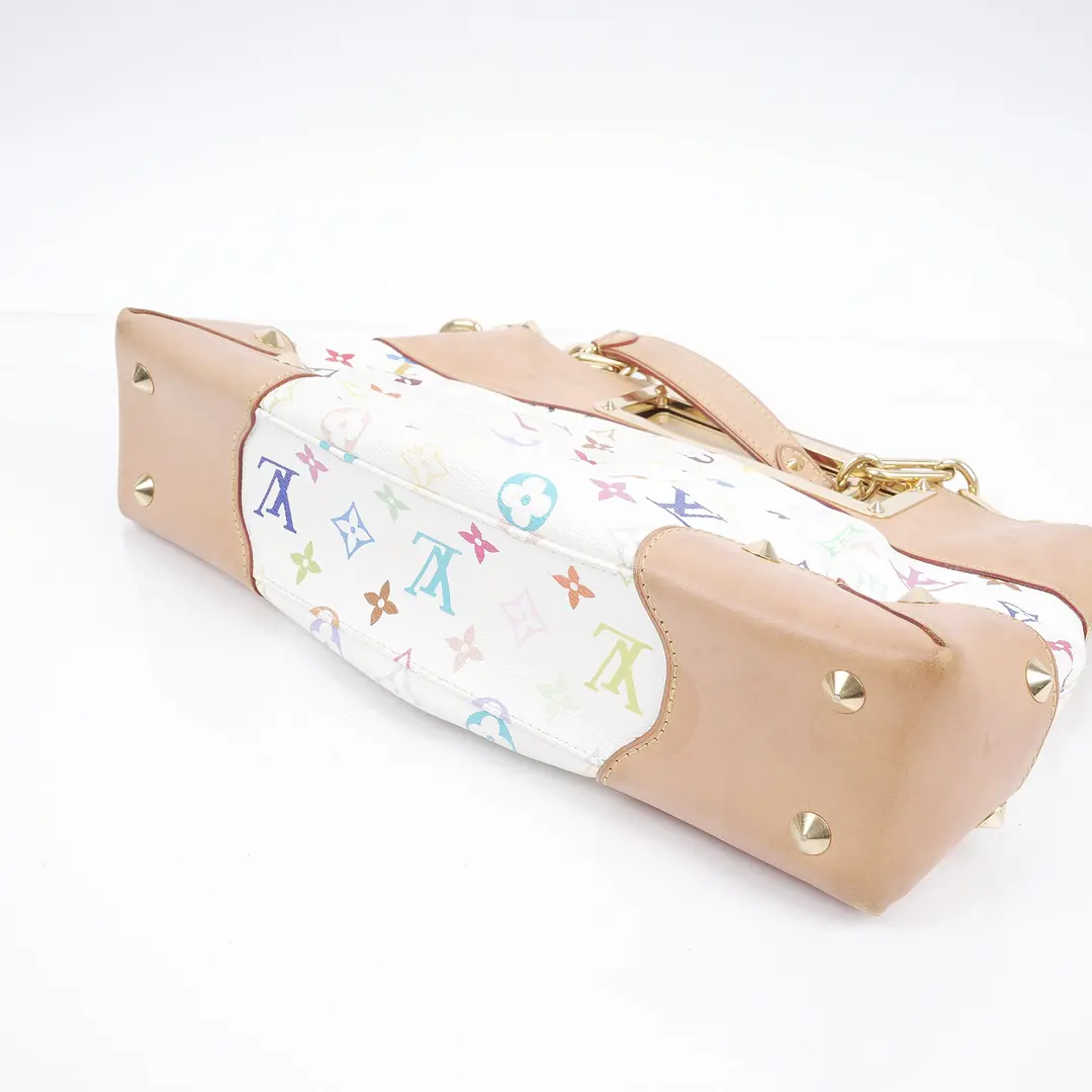 Louis Vuitton Marilyn White Multicolore Canvas Shoulder Bag