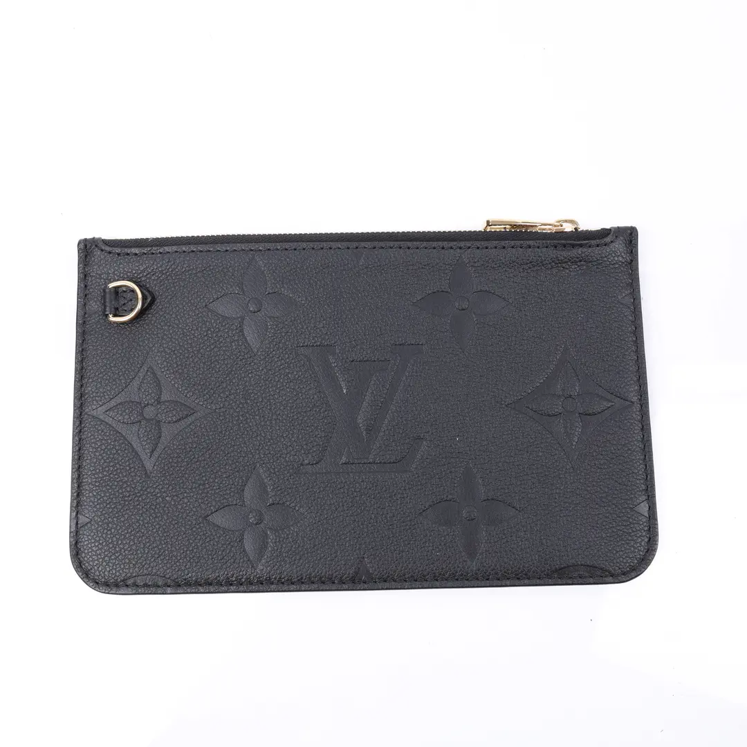 Louis Vuitton Empreinte Black Leather Pouch