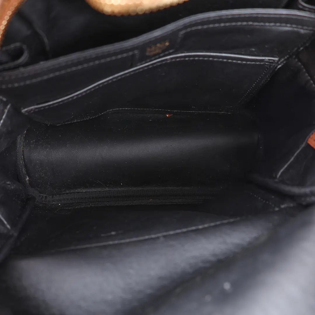 MCM Stark Brown Visetos Canvas Backpack