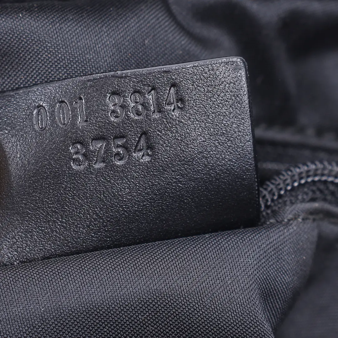 Gucci GG Canvas Black Shoulder Bag