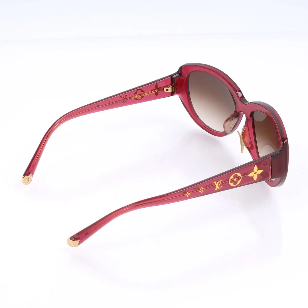 Louis Vuitton Charlotte Red Acetate Sunglasses