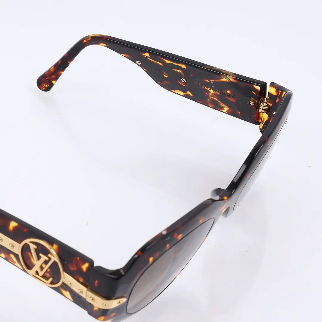Louis Vuitton Charlotte Brown Tortoiseshell Sunglasses