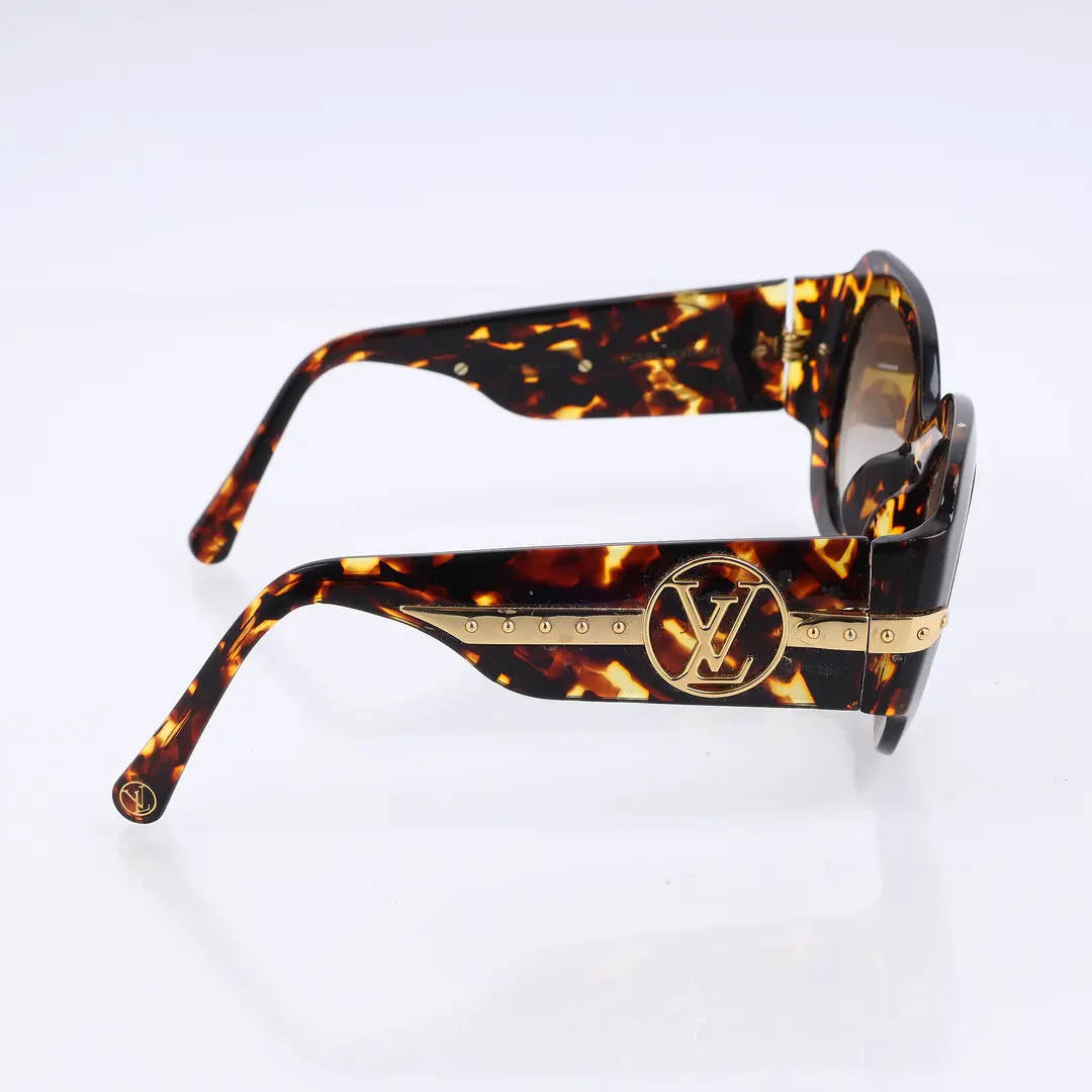 Louis Vuitton Charlotte Brown Tortoiseshell Sunglasses
