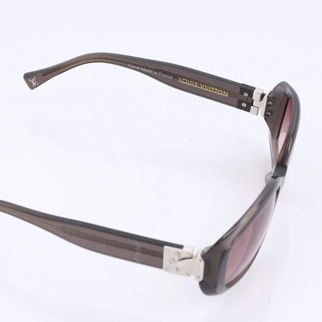 Louis Vuitton Conspiration Gray Acetate Sunglasses