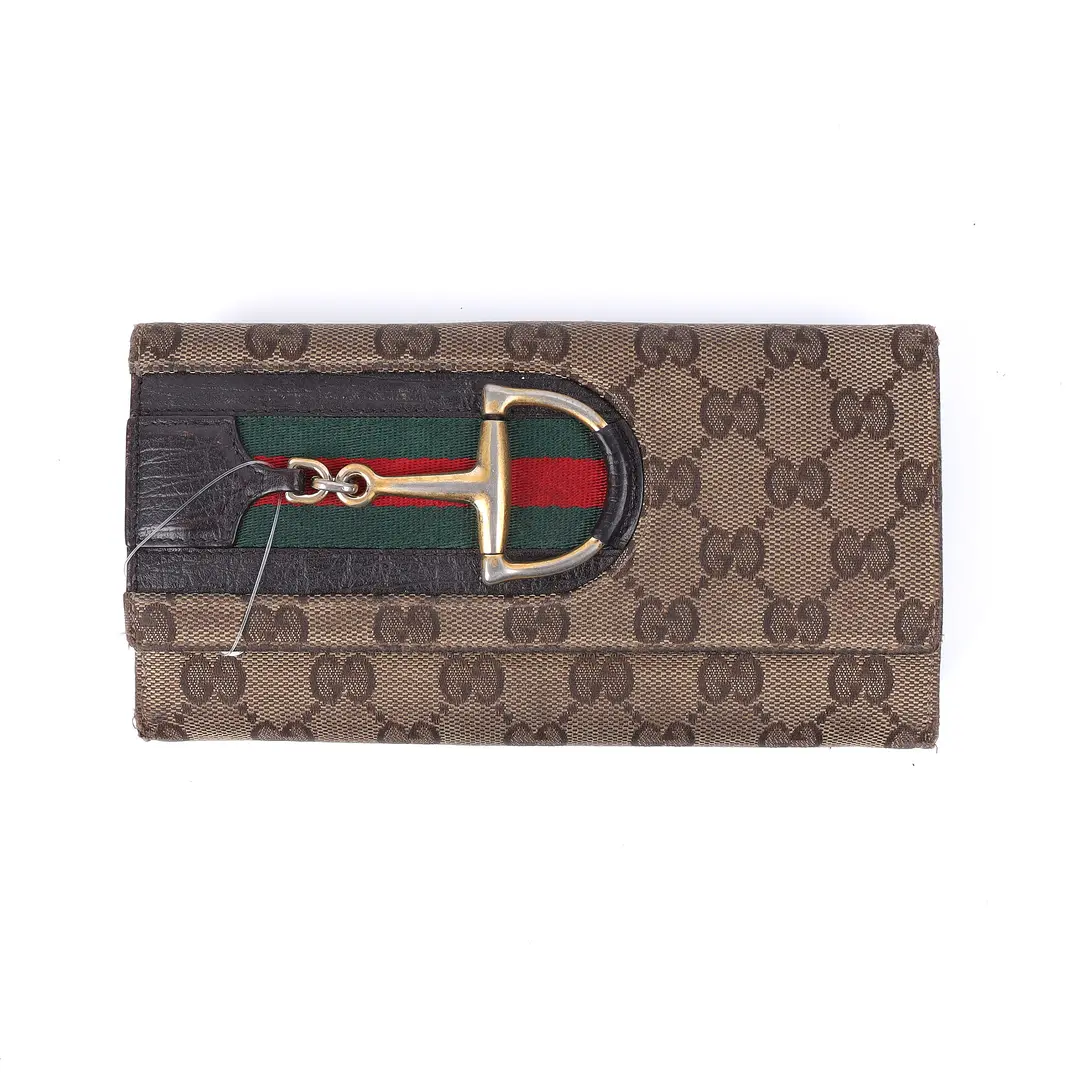 Vintage Gucci Chanel Dunhill Leather Wallet Set