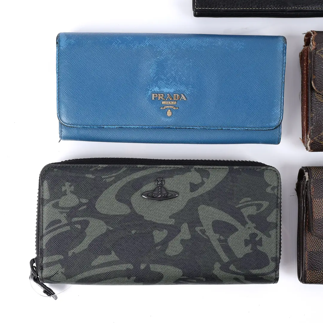 Louis Vuitton Prada Vivienne Westwood Wallet Set