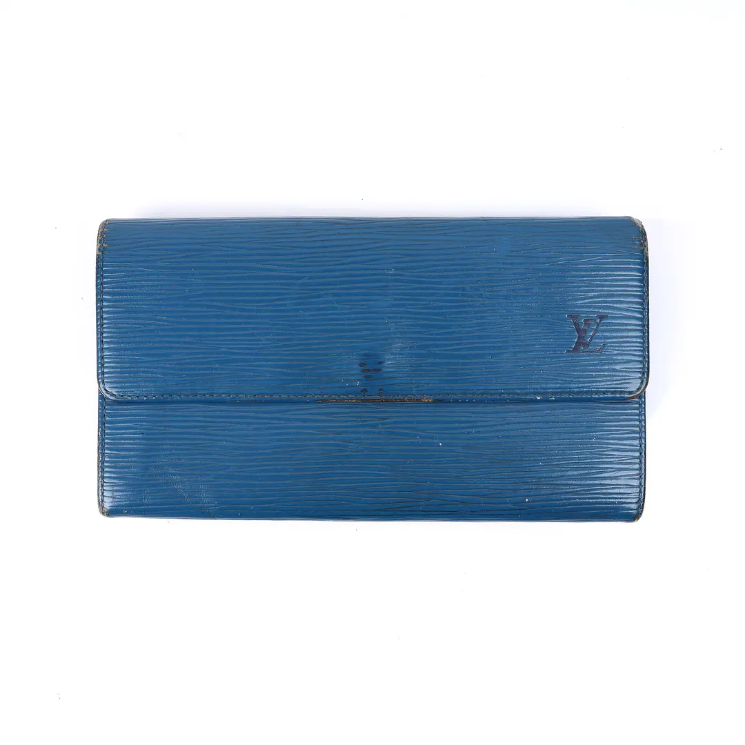 Louis Vuitton and Prada Leather Wallets Set of 5