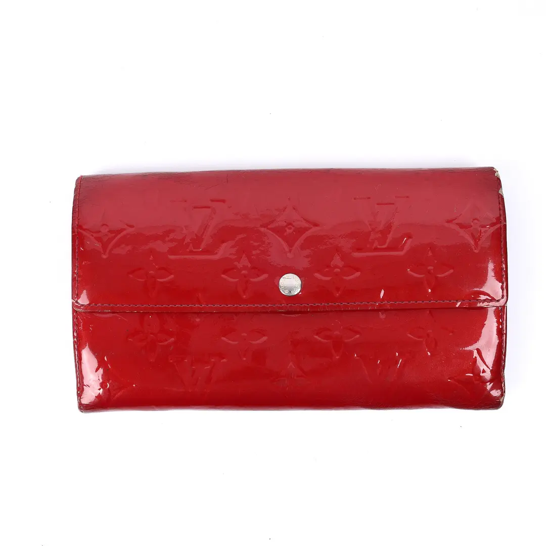 Louis Vuitton Monogram and Vernis Wallet Set of 3