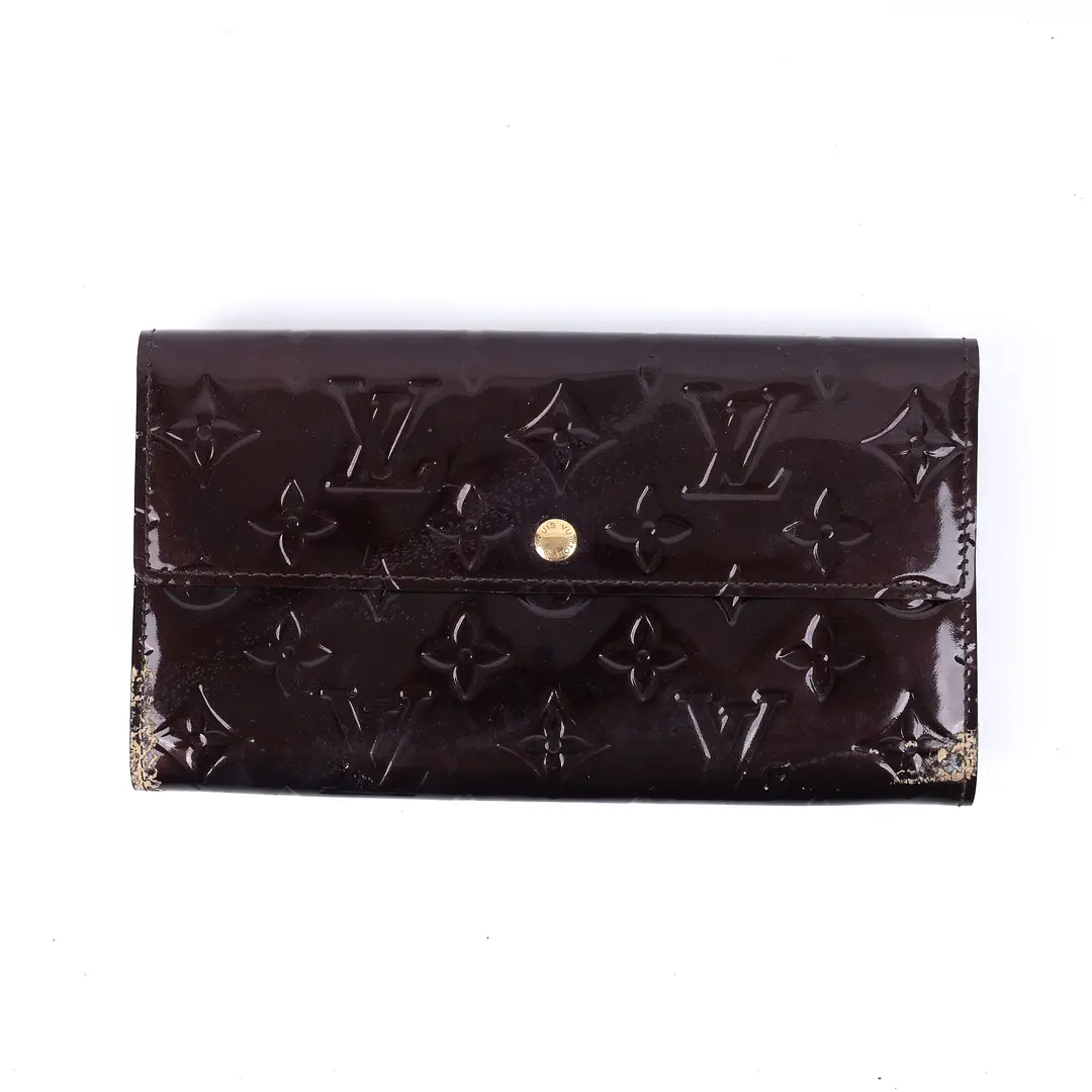 Louis Vuitton Monogram and Vernis Wallet Set of 3