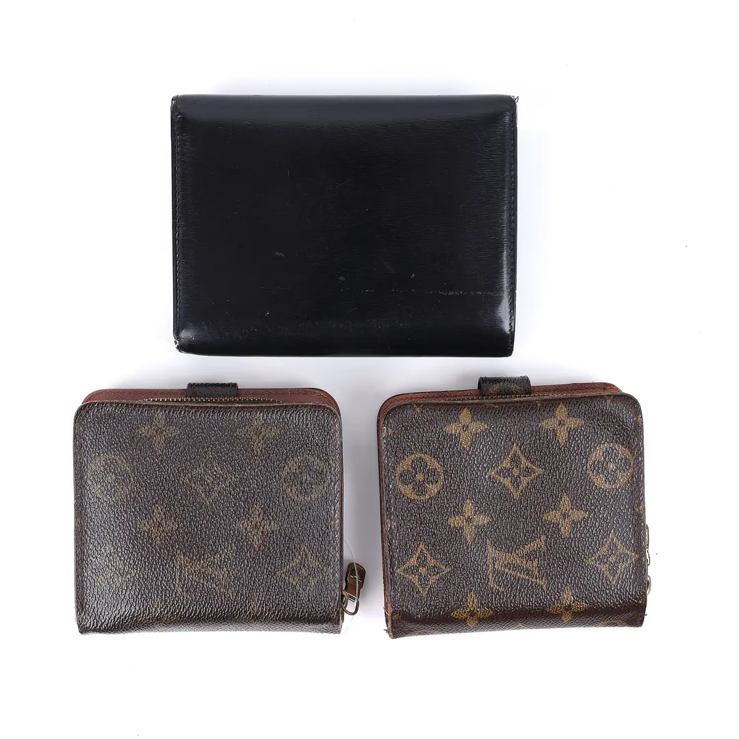 Louis Vuitton & Cartier Vintage Wallet Set