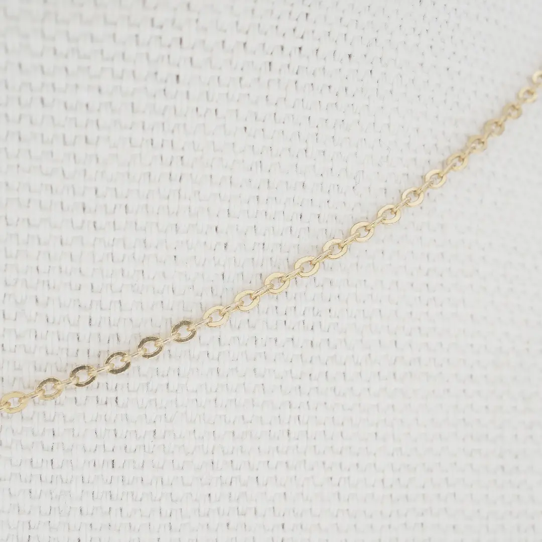 Dior Vintage Logo Black Enamel Gold Necklace