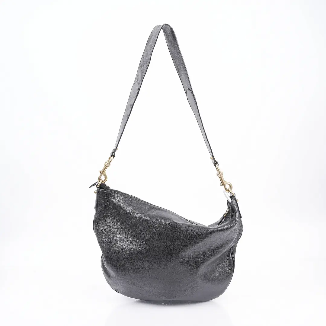 Gucci Soho Black Pebbled Leather Shoulder Bag