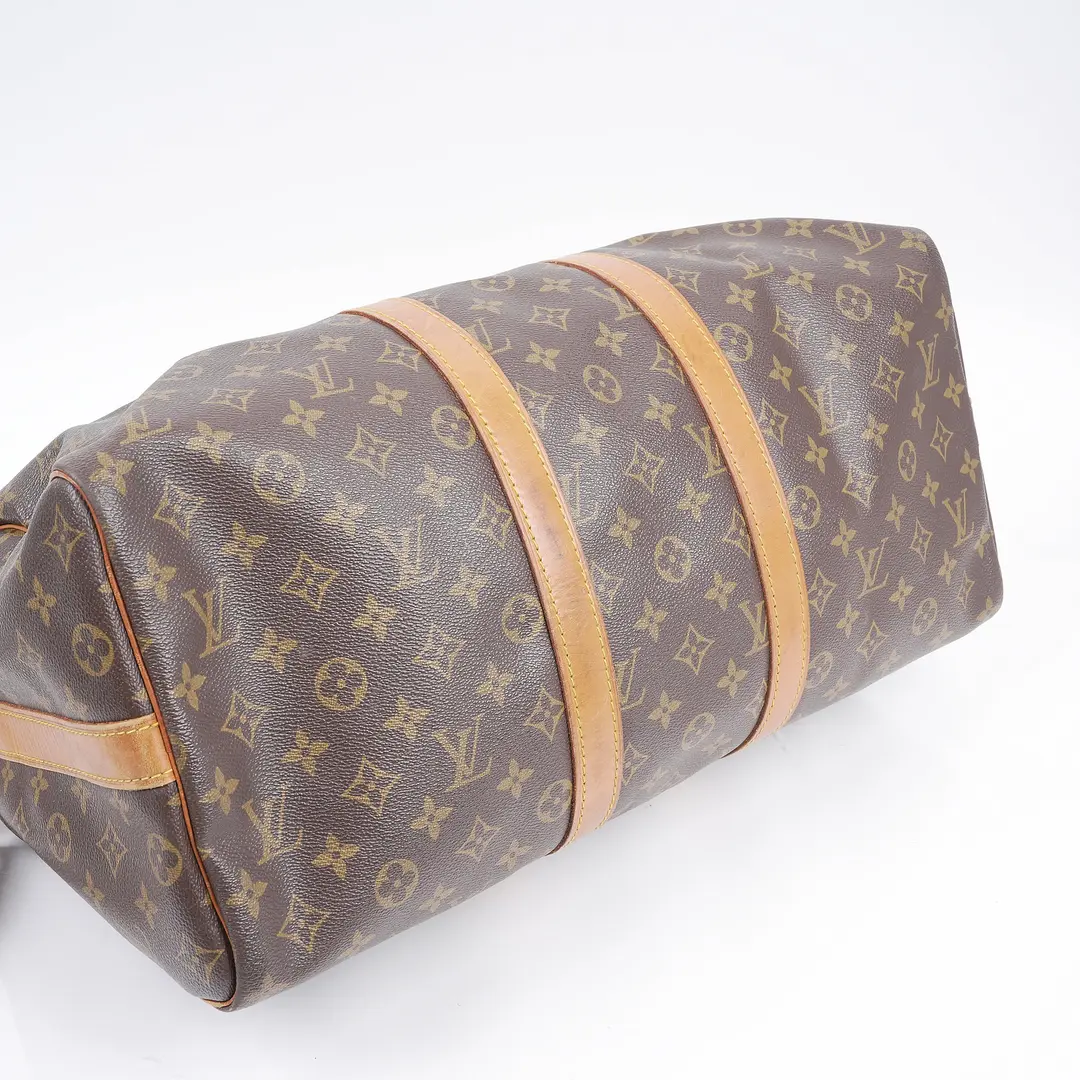 Louis Vuitton Keepall Bandouliere 45 Brown Monogram