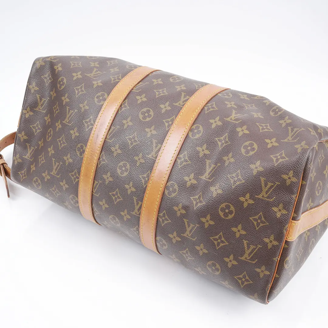 Louis Vuitton Keepall Bandouliere 45 Brown Monogram