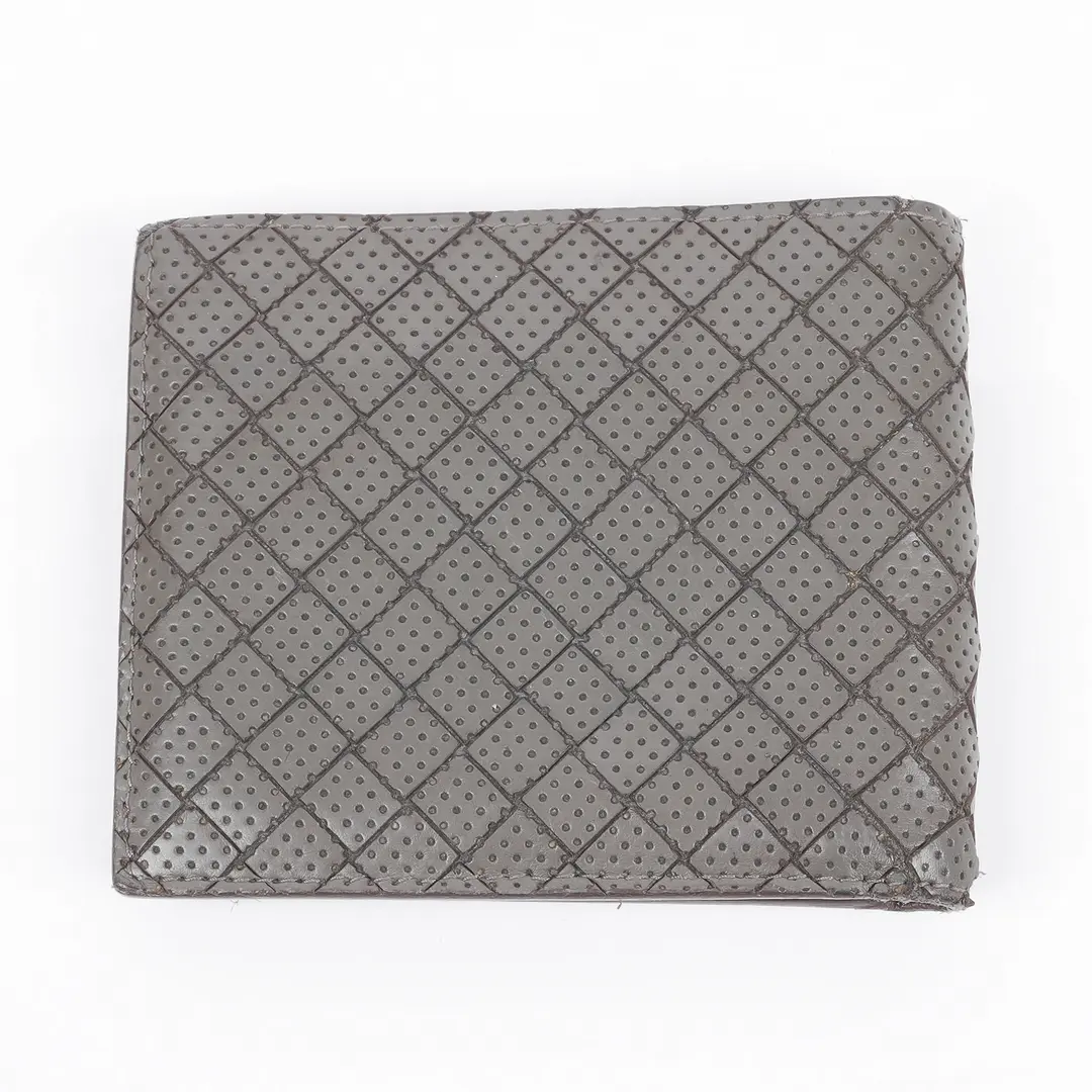 Bottega Veneta Intrecciato Brown Leather Wallet