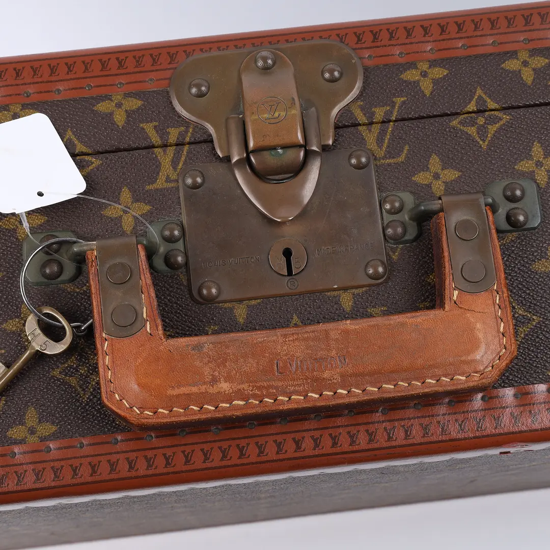 Louis Vuitton Vintage Alzer Brown Monogram Suitcase