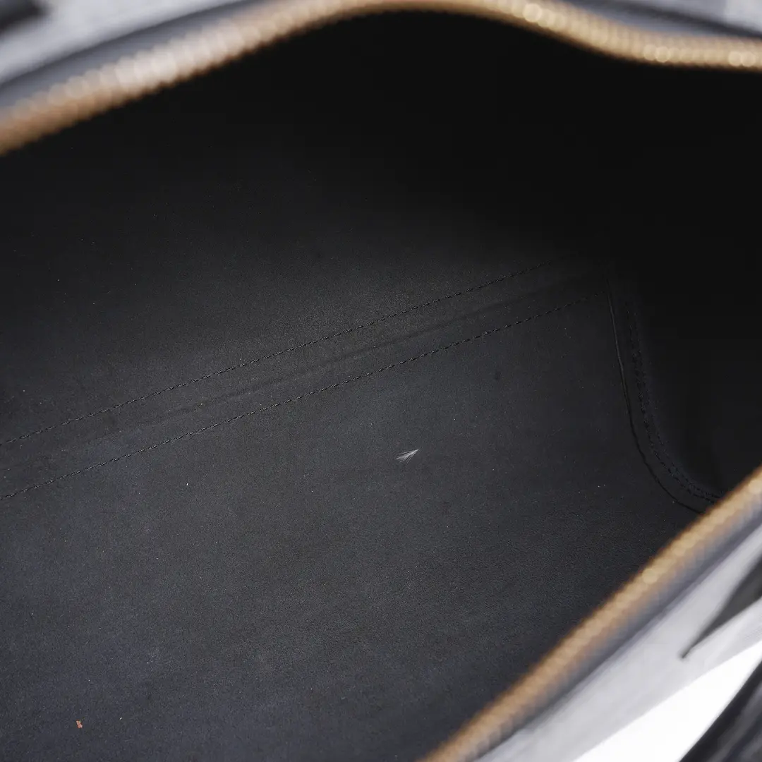 Louis Vuitton Speedy 30 Black Epi Leather Handbag