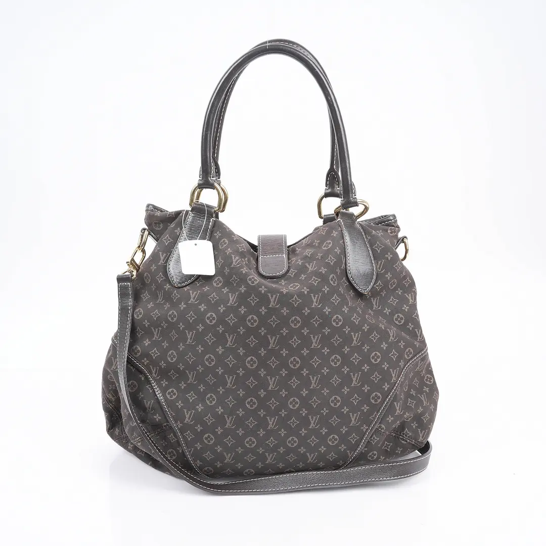 Louis Vuitton Elegie Brown Monogram Mini Lin Shoulder Bag