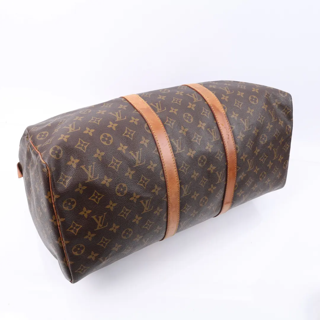 Louis Vuitton Keepall 50 Brown Monogram Duffle Bag