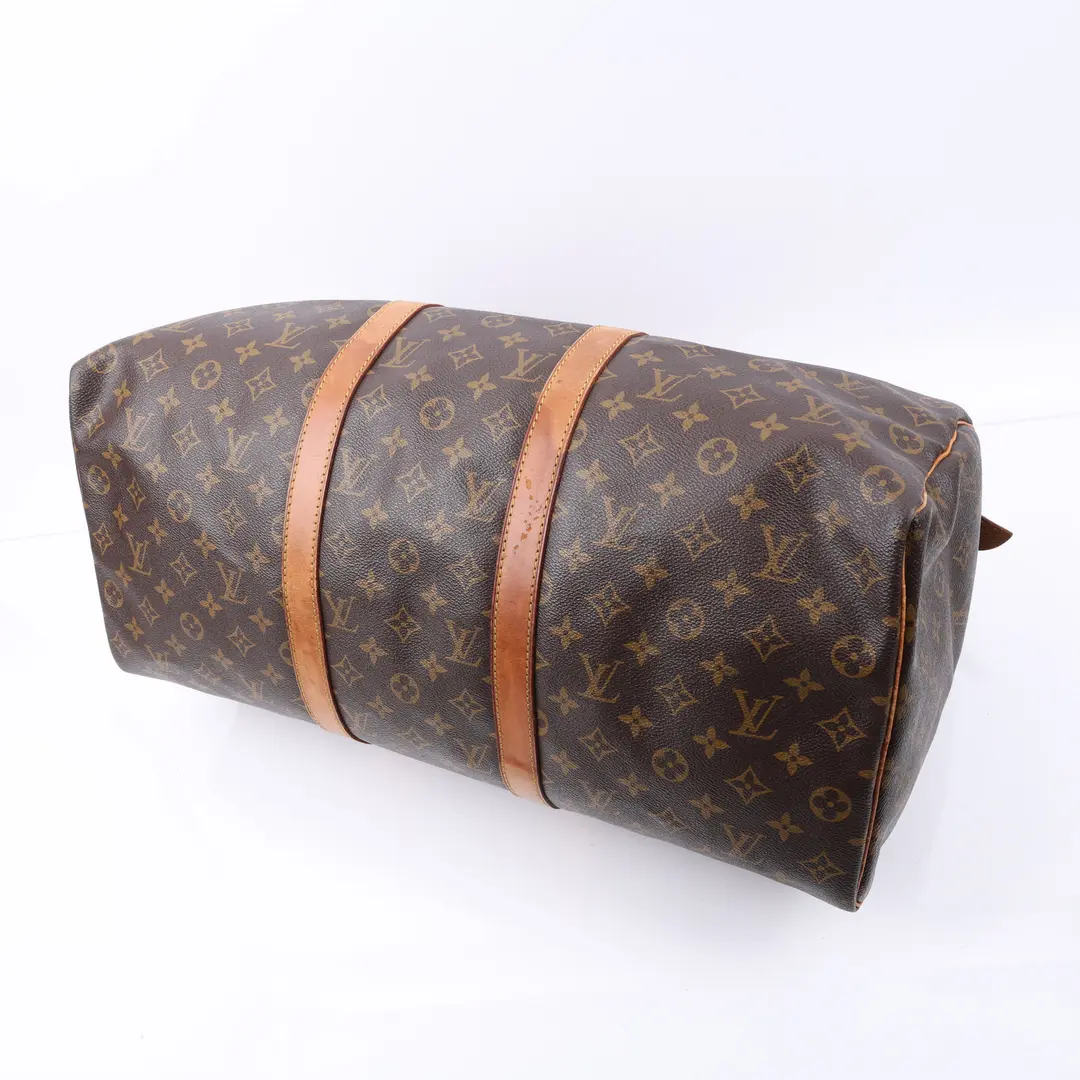 Louis Vuitton Keepall 50 Brown Monogram Duffle Bag