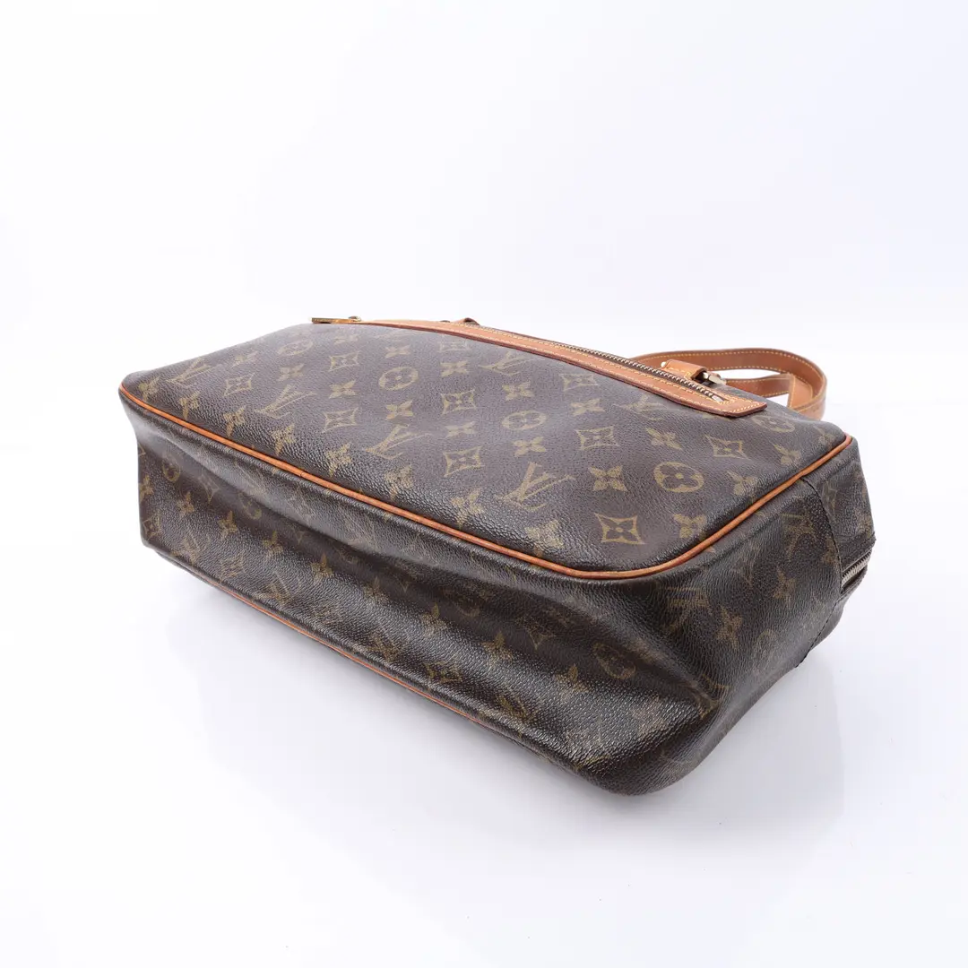 Louis Vuitton Cite MM Brown Monogram Shoulder Bag