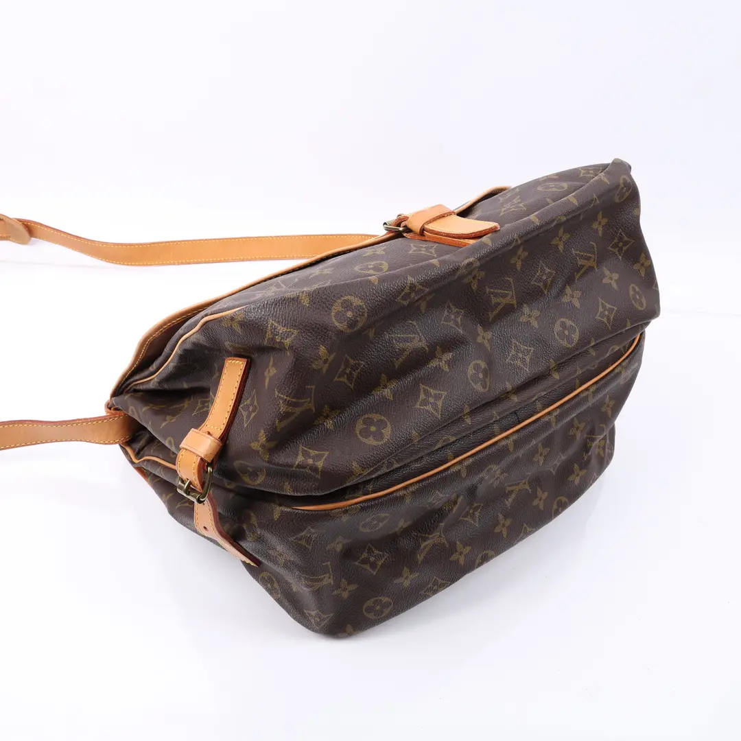 Louis Vuitton Saumur 35 Brown Monogram Shoulder Bag