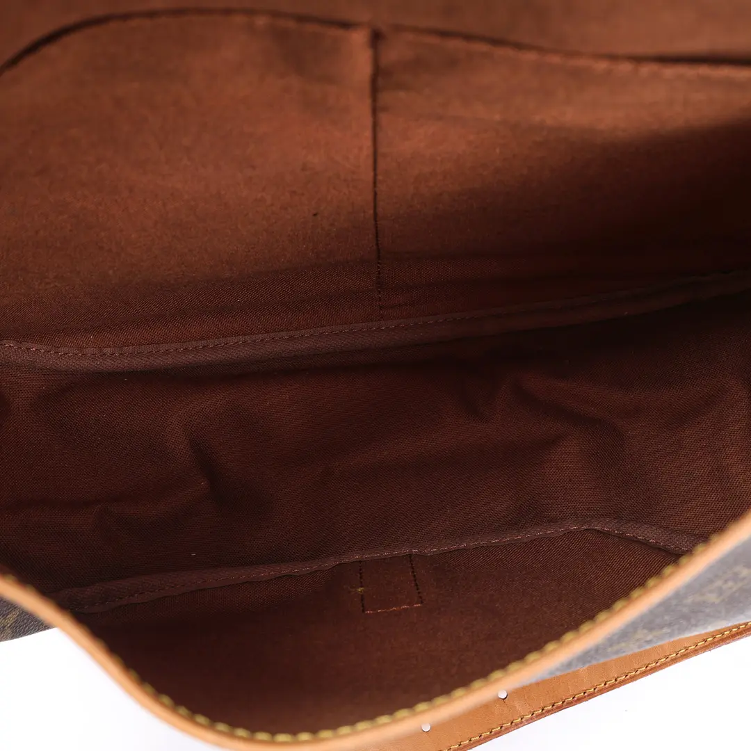 Louis Vuitton Saumur 35 Brown Monogram Shoulder Bag