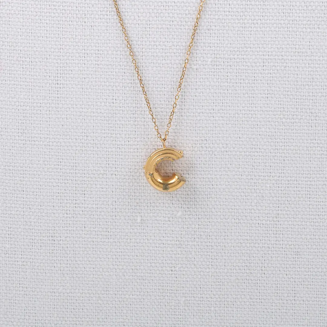 Louis Vuitton LV Me Letter C Gold Necklace