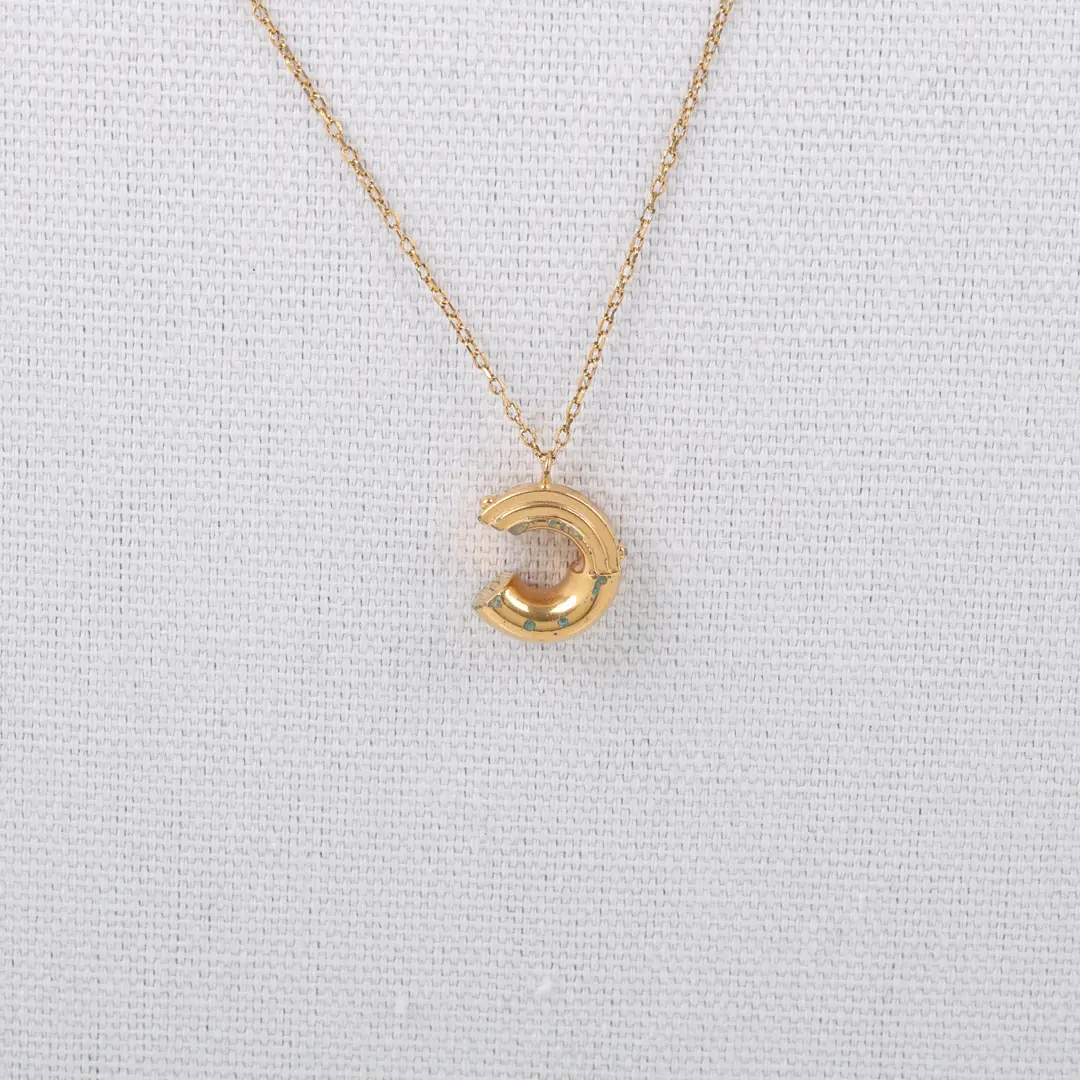Louis Vuitton LV Me Letter C Gold Necklace
