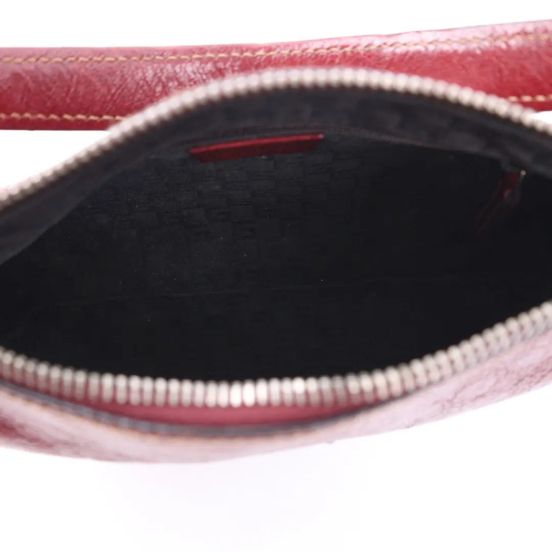 Gucci Abbey Red Leather Shoulder Bag