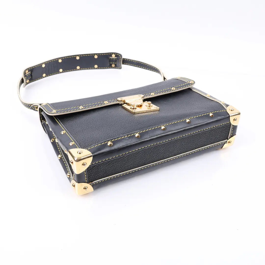 Louis Vuitton Suhali Le Talentueux Black Leather Shoulder Bag