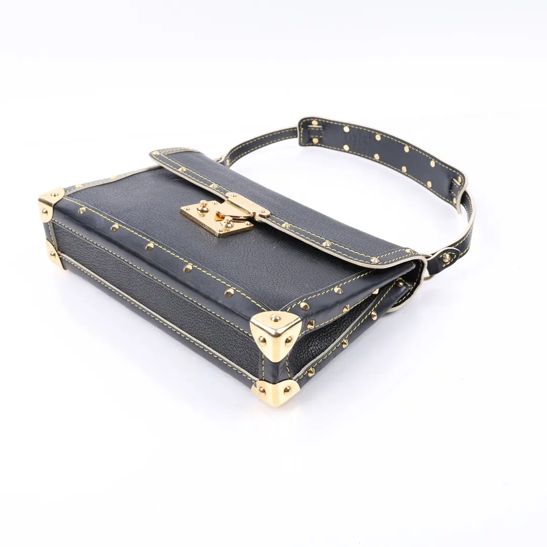 Louis Vuitton Suhali Le Talentueux Black Leather Shoulder Bag