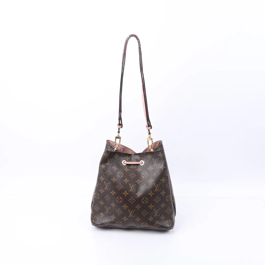 Louis Vuitton NeoNoe Pink Monogram Canvas Shoulder Bag