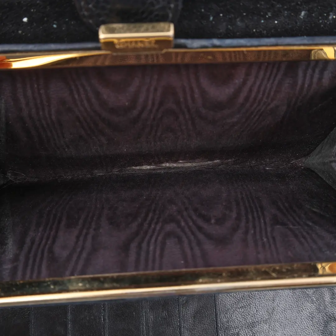 Chanel CC Timeless Black Caviar Leather French Wallet