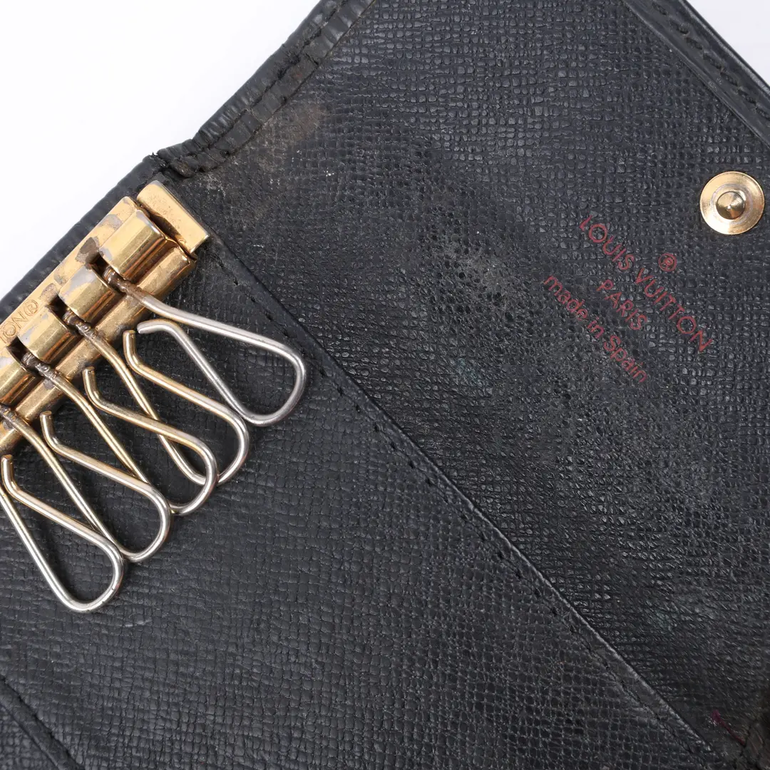Louis Vuitton Multicles 6 Black Epi Leather Key Case
