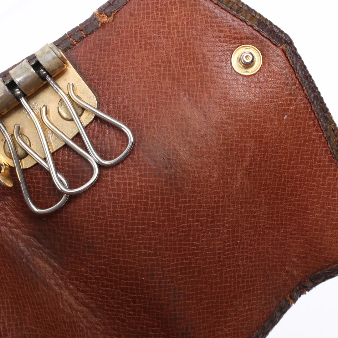Louis Vuitton 4 Key Holder Brown Monogram Canvas