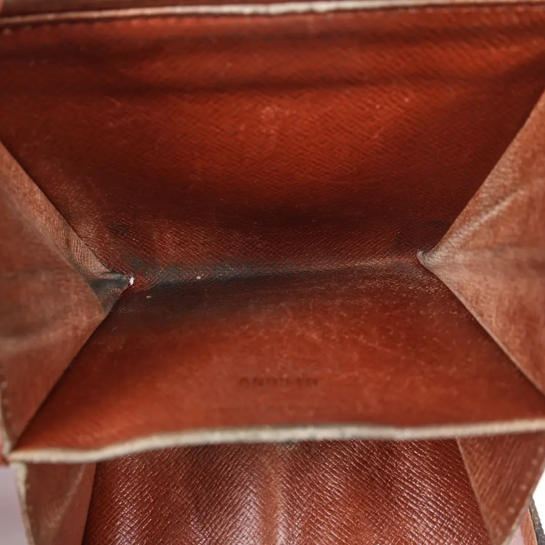 Louis Vuitton Vintage Monogram Double Flap Wallet