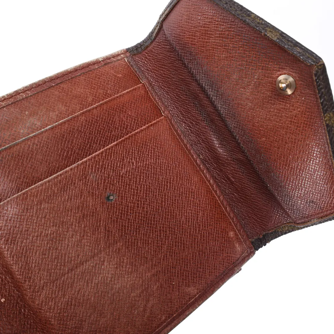 Louis Vuitton Vintage Monogram Double Flap Wallet
